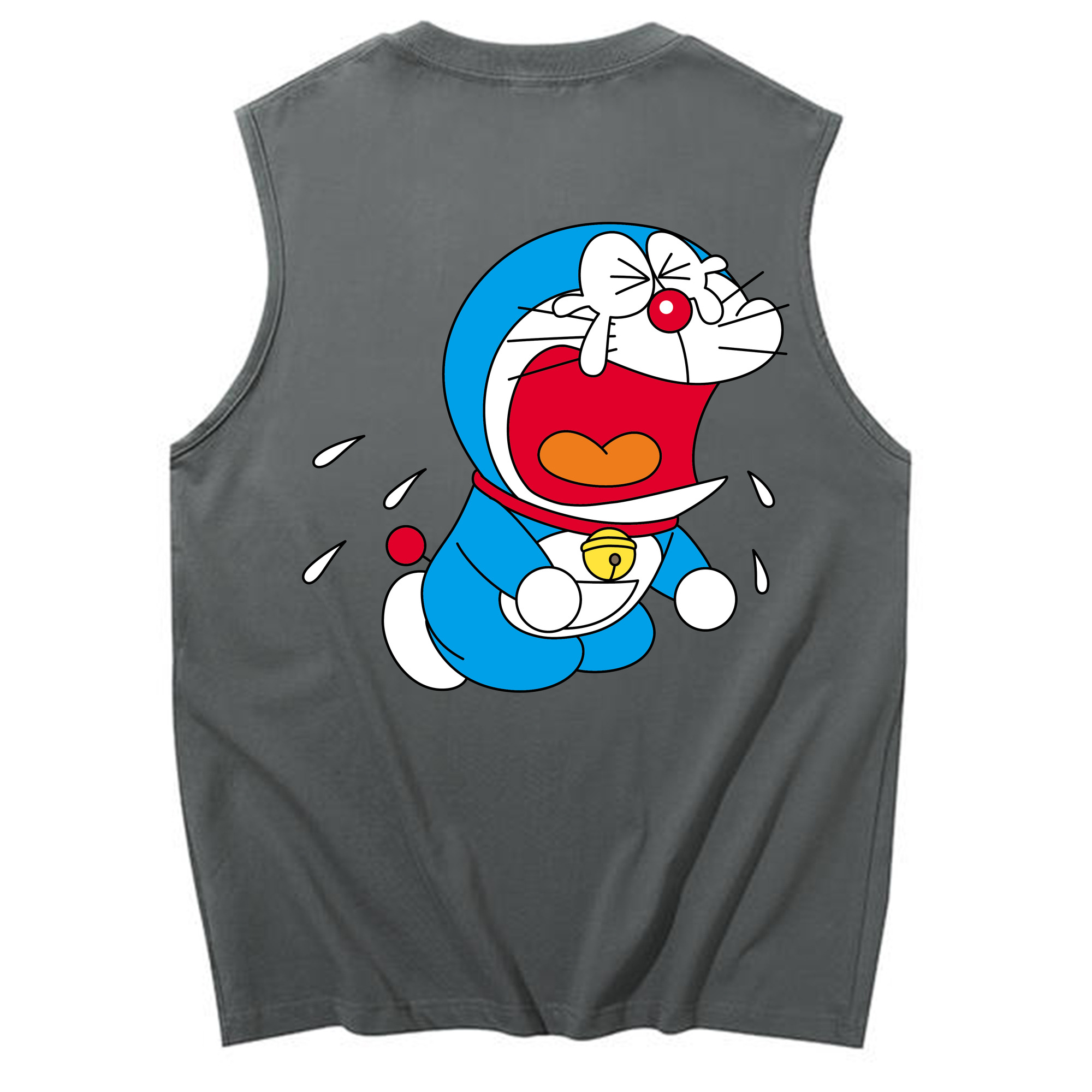 （画像用） ドラえもん Doraemon コットン100％タンクトップ（背面プリント）